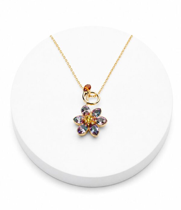 Prism petal necklace