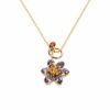 Prism petal necklace