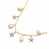 Starfish shell necklace