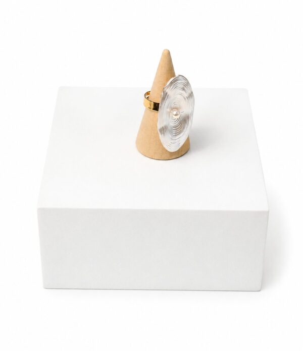 7FF6FEF7-C878-494F-8D4E-E4AA149DAEFF Pearl Oval Cocktail Ring