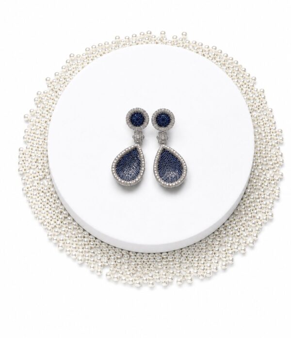 ChatGPT Image Jul 6, 2026 at 12_51_42 AM Azure Crystal Double Drop Earrings