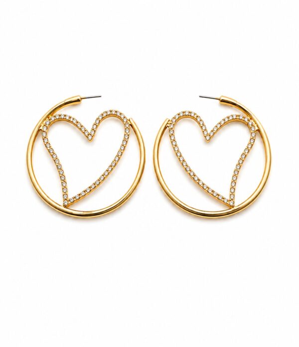 ChatGPT Image Jul 7, 2026 at 11_41_59 PM Lumière Heart Hoop Earrings