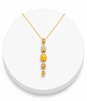 Surya Drop Pendant Necklace