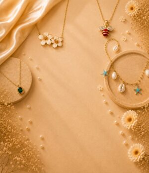Azure Crystal Double Drop Earrings
