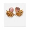 ChatGPT Image Jul 6, 2026 at 12_38_25 AM Golden Feather Fan Earrings