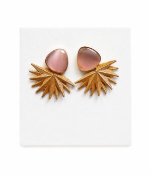 ChatGPT Image Jul 6, 2026 at 12_38_25 AM Golden Feather Fan Earrings