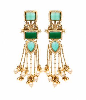 ChatGPT Image Jul 8, 2026 at 11_14_07 PM Green Maharani Tassel Drops ( Green)